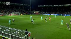 Xavi ha dicho que se tiene que atrever más y vaya si tiene razón: una locura el golazo de Balde