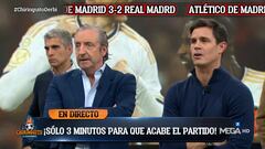 La reacción de Pedrerol al 4-2 en pleno plató que ha sorprendido en redes