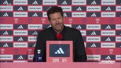 La frase de Simeone sobre el Madrid que le engrandece