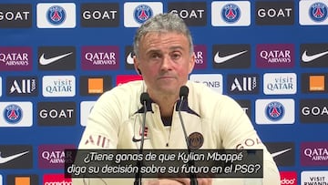 Luis Enrique transforma a Mbapp¨¦