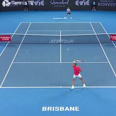 351 días sin competir y en la primera bola hace esto: Don Rafael Nadal Parera es eterno