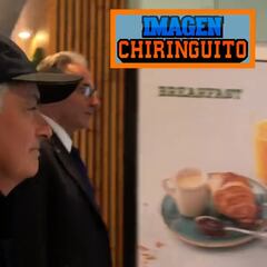 Y Mourinho aparece en Barcelona