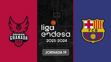 Resumen del Covirán Granada vs. Barça Basket, jornada 19 de la Liga Endesa
