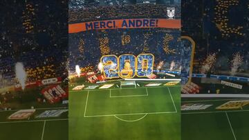 Homenaje a Gignac por sus 200 goles con los Tigres