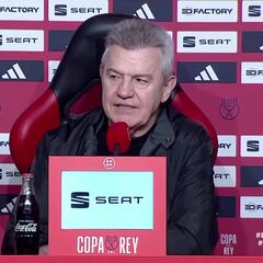 Así va a celebrar Javier Aguirre la victoria del Mallorca: “Un whiskito y a dormir”