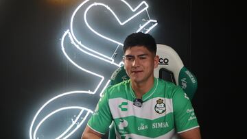 Vladimir Loroña, ilusionado por hacer historia con Santos