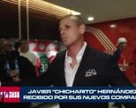 Chivas: Así fue el primer contacto de Chicharito con sus compañeros