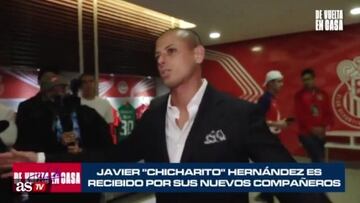 Chivas: Así fue el primer contacto de Chicharito con sus compañeros