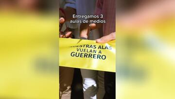 América hizo un llamado para seguir apoyando a Guerrero