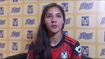 Alison González con una meta clara en Tigres Femenil: “Quiero ser campeona de goleo”