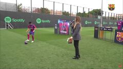 Los toques entre Vitor Roque y Rafa Yuste que van a ser virales con total seguridad