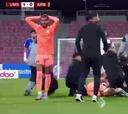 Pánico en Qatar por el desplome y las convulsiones de un jugador