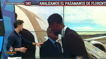 El análisis en el plató de El Chiringuito de los saludos de Florentino a Bellingham y Güler