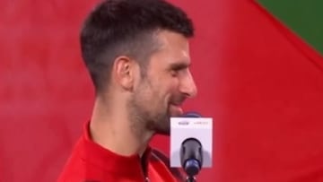 Histórico: Djokovic pierde la final y lo explica señalando a Federer y Alcaraz, que se rieron