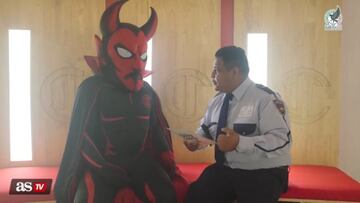 El Diablo se apareció en el vestidor del Toluca para entregar la convocatoria de México