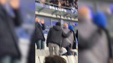 ¡Peleas en el Stade de France entre aficionados franceses e israelíes!