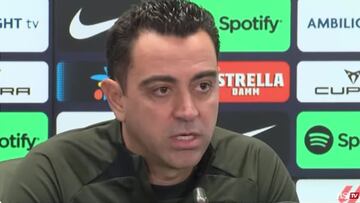 La respuesta de Xavi al ser preguntado por el arbitraje que ha desatado las risas en la prensa