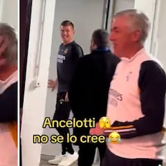 La broma de Kroos a Ancelotti entre sus ruedas de prensa: “La he liado, he dicho que renuevo”