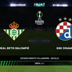 Resumen y goles del Betis vs. Dinamo Zagreb de Europa League