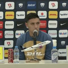 Leo Suárez: “Llegar a Pumas fue muy bueno para mí”