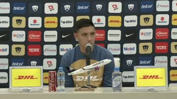 Leo Suárez: “Llegar a Pumas fue muy bueno para mí”