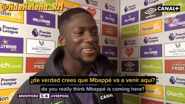 Konaté, entre risas: “Todos sabemos donde va a ir Mbappé...”