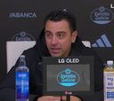 Xavi zanja la polémica sobre la repetición del penalti de Balaídos