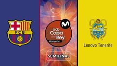 Resumen del Barcelona vs Lenovo Tenerife de Copa del Rey de baloncesto