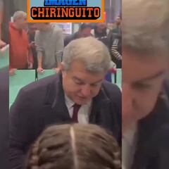 Piden a Laporta que fiche a Mbappé para el Barça: su respuesta es única