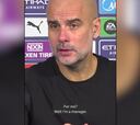 El ‘vacile’ de Guardiola a la prensa: “Mi vida es mejor que la vuestra...”