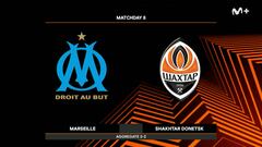 Resumen y goles del Olympique Marsella vs Shakhtar, playoff de la Europa League