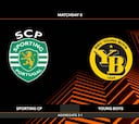 Resumen y goles del Sporting vs Young Boys, playoff de la Europa League
