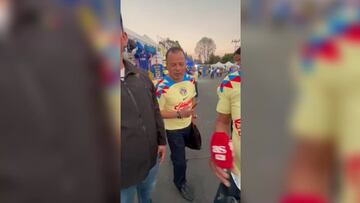 El color del Clásico Joven en el Estadio Azteca