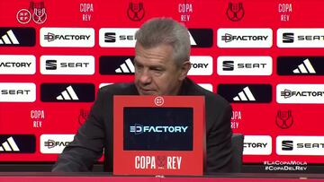 Javier Aguirre, en la final de la Copa del Rey 19 años después