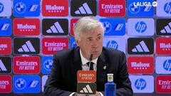 El ‘dardo’ de Ancelotti nada más terminar el derbi que pasó desapercibido