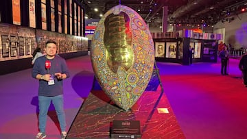 ‘Triunfando’, el balón huichol en el Super Bowl LVIII en Las Vegas