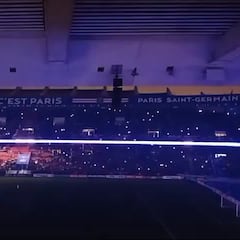Nombran a Mbappé en megafonía y los hinchas del PSG le reciben así
