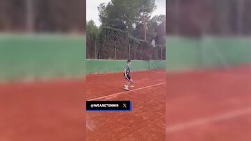 El efecto de la pelota en este golazo en un torneo amateur de fútbol se hace viral