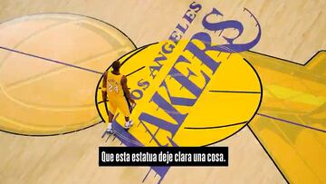 El emotivo v¨ªdeo de las tres estatuas de Kobe Bryant en Los ?ngeles narrado por Shaquille O¡¯Neal