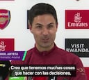Arteta: “¿Tarjetas azules? No sé si estamos preparados”