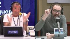 El tenso cara a cara Carreño - Axel Torres por la Superliga