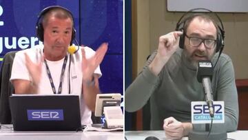 El tenso cara a cara Carre?o - Axel Torres por la Superliga