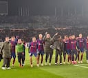 La imagen de Gavi en la celebración del Barça que explica su difícil recuperación