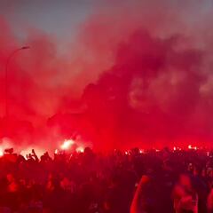 La locura en el Metropolitano con el bus del Atleti: pocos recuerdan algo similar