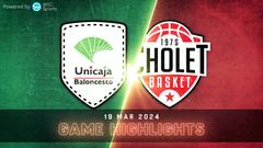 Resumen del Unicaja vs Cholet de la Champions League