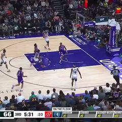 Anthony Edwards hace el mate del año: es tan salvaje que hasta le tienen que atender los médicos