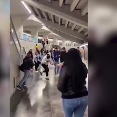 Pelea e incidentes en el Metropolitano tras el encuentro entre Colombia y Rumanía