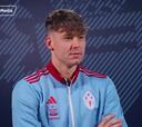 Larsen pide perdón a los aficionados del Celta