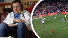 La reacción de Roncero al polémico pitido final de Gil Manzano en Mestalla