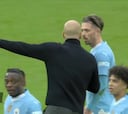 Palo tremendo a Guardiola en la TV inglesa por su escena con Grealish